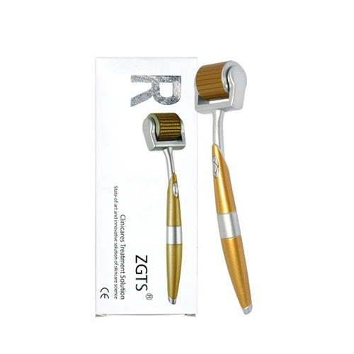 Ergonomic Titanium Alloy Needle Derma Roller Anti-Aging Scar Remove Roller