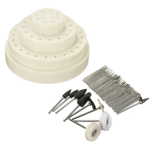Teeth Polishing Head Set + Box Dental Care Tool